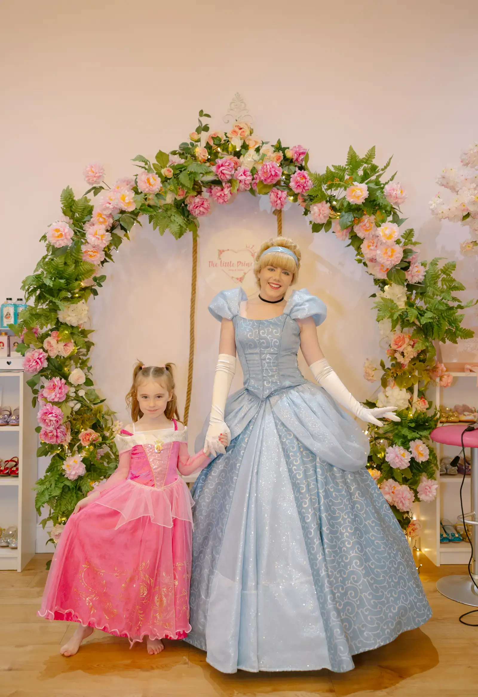 Children at the Princess School Experience